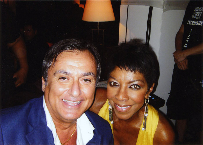 Dr. Orlandi e Natalie Cole